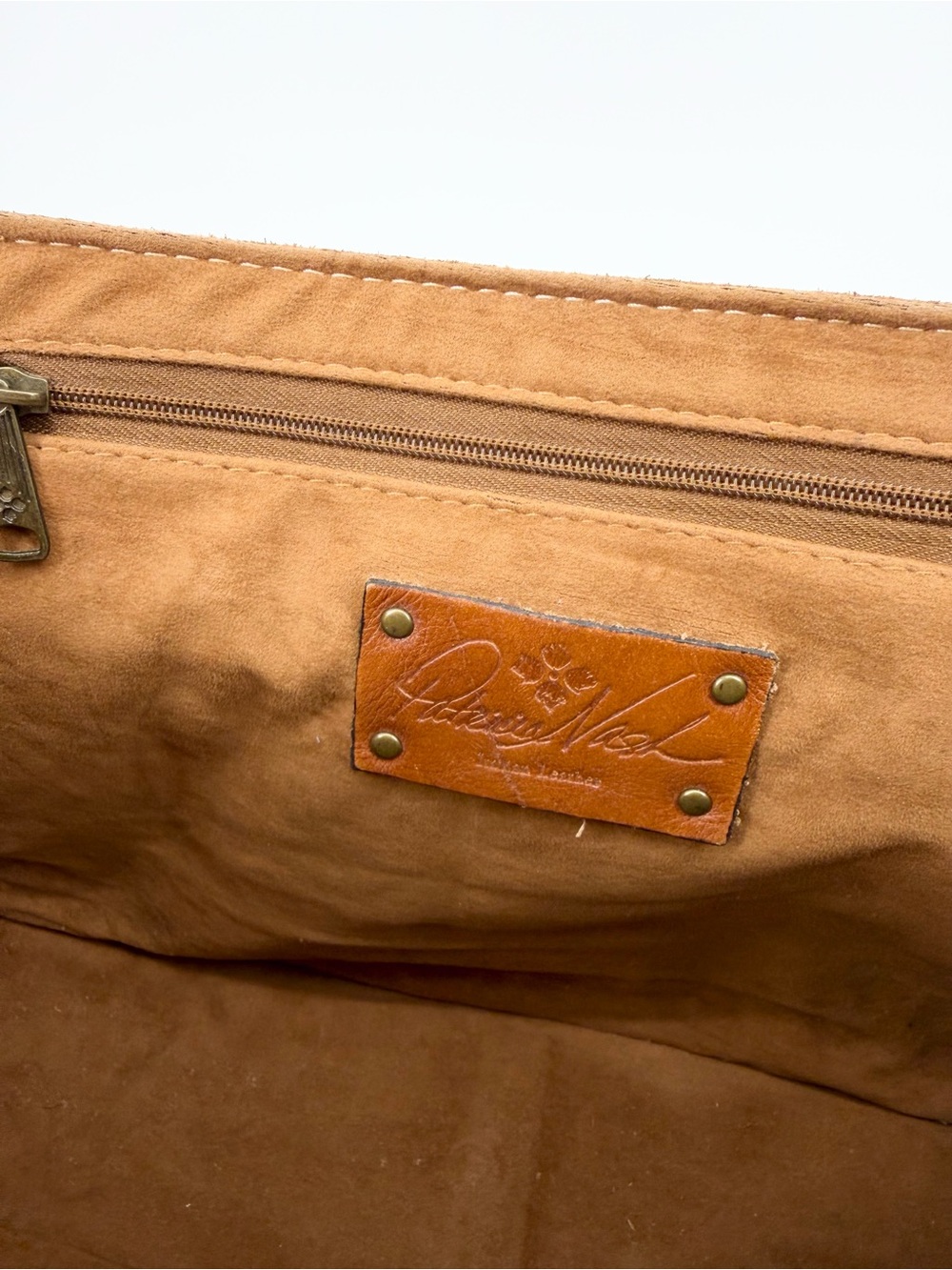 Patricia Nash Cutout Tooled Leather Crossbody Bag-Imperial Limited-Florence - Picture 10 of 13